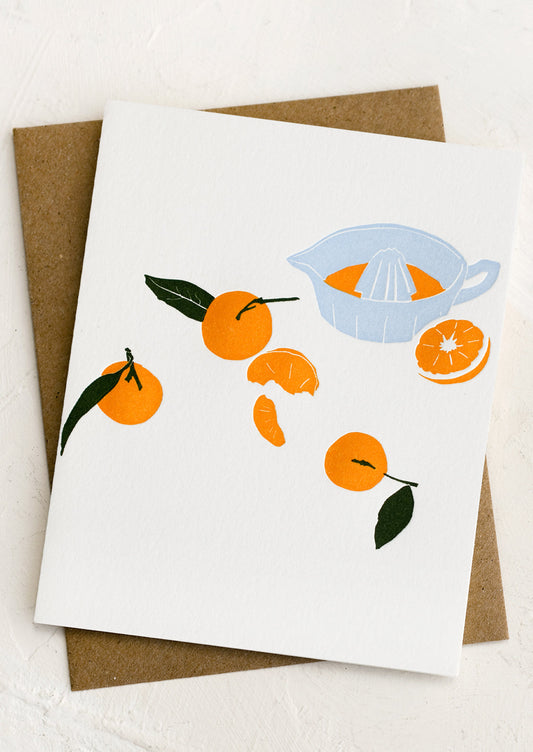 Fresh Squeezed Blank Card