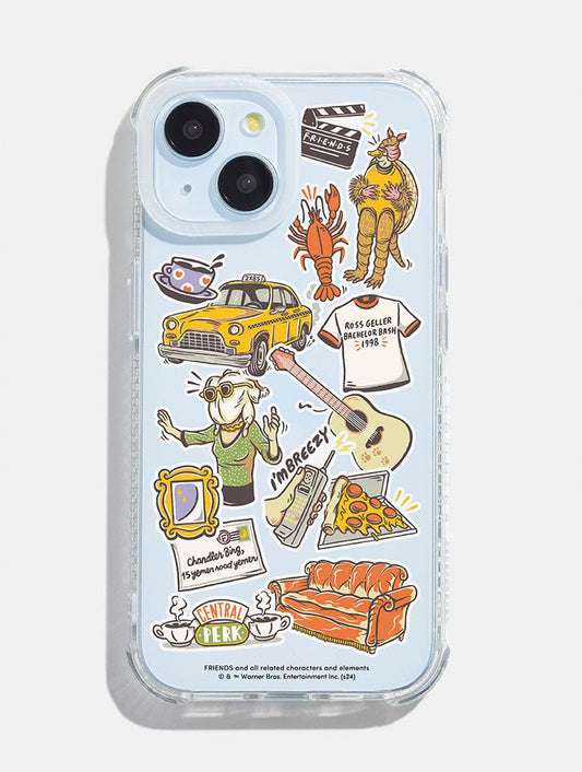 Friends x Skinnydip Sticker Shock iPhone Case