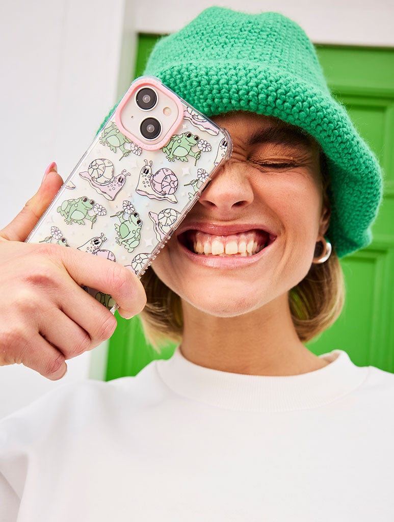 Frog & Snail Shock iPhone Case