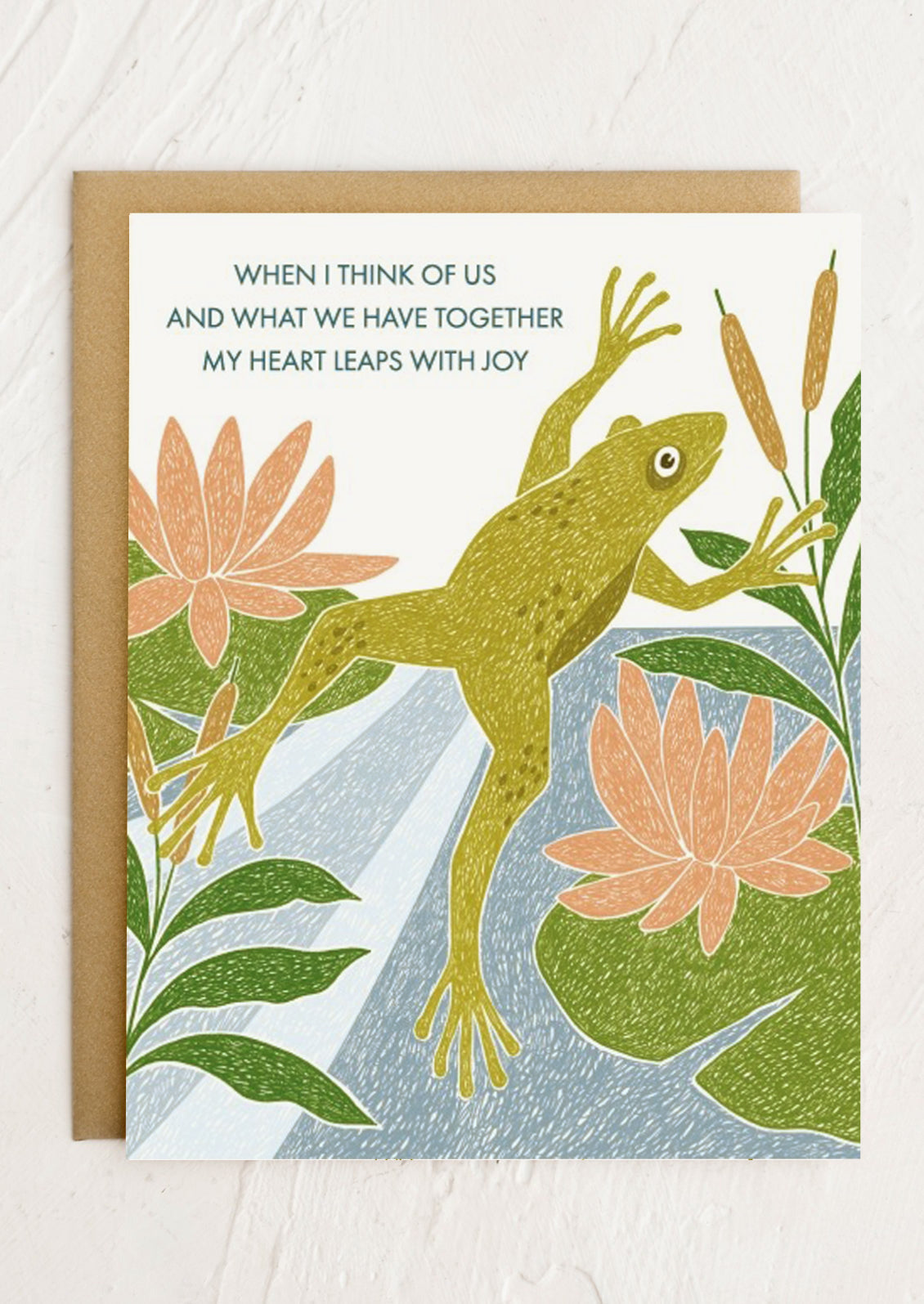 My Heart Leaps With Joy Card