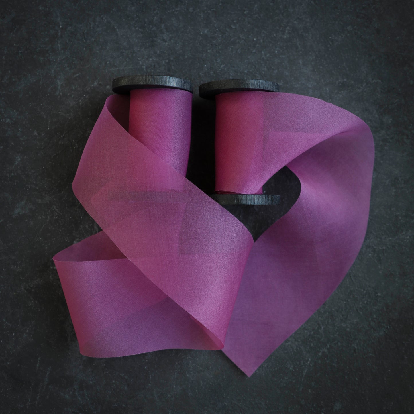 Fuchsia {Organza} Silk Ribbon | LIMITED BATCH