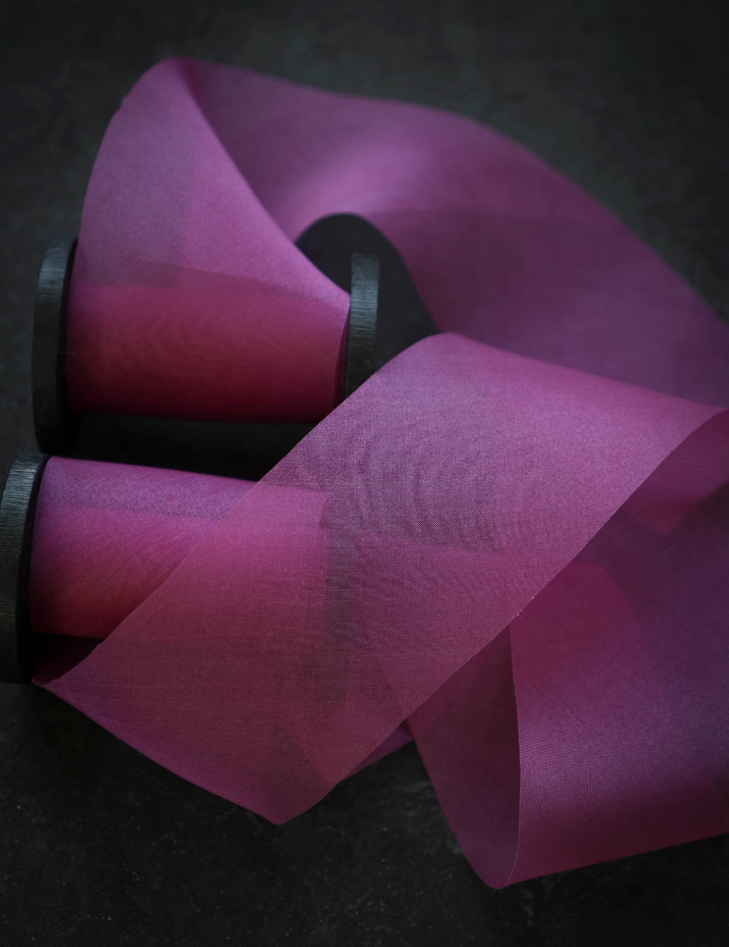 Fuchsia {Organza} Silk Ribbon | LIMITED BATCH
