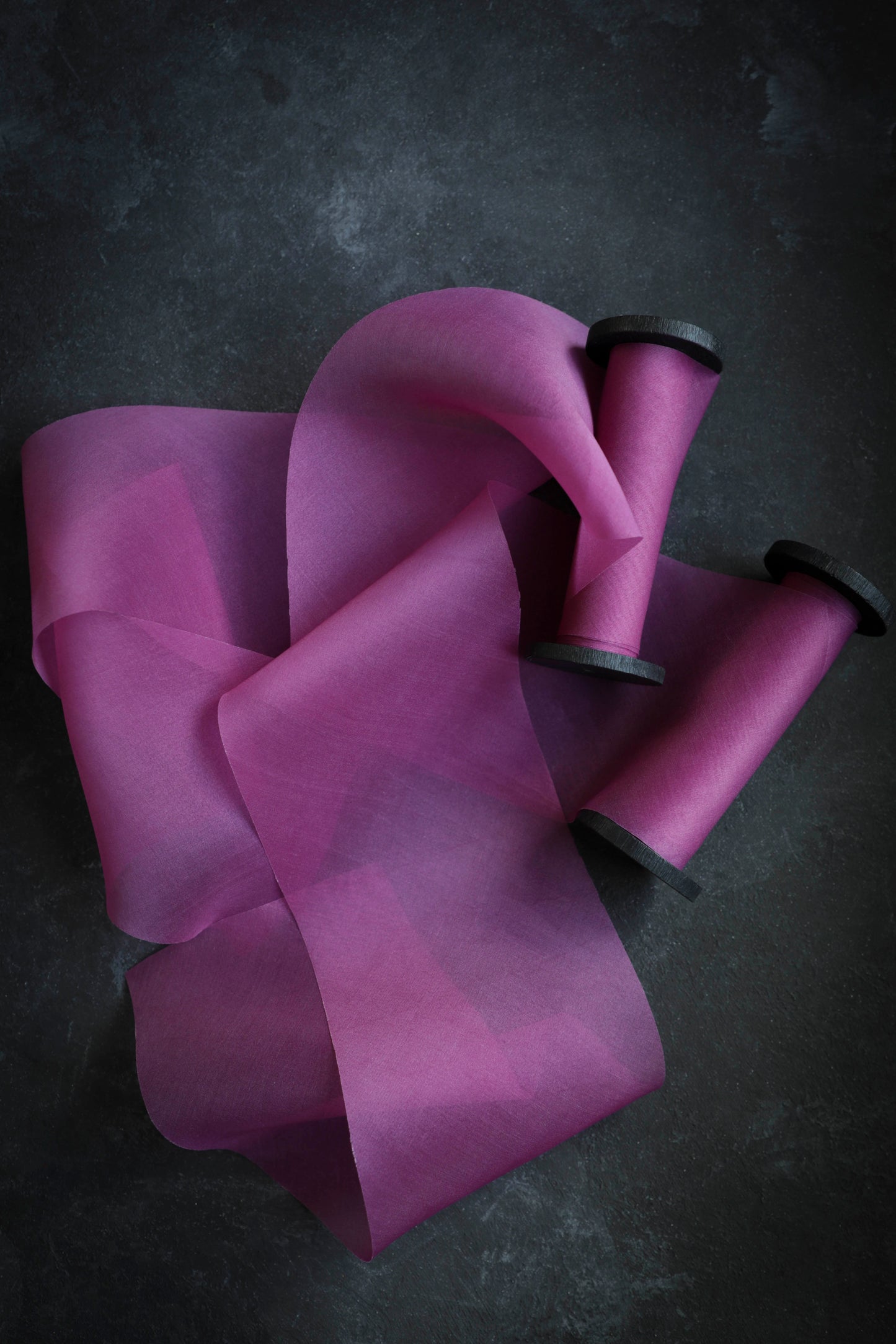 Fuchsia {Organza} Silk Ribbon | LIMITED BATCH