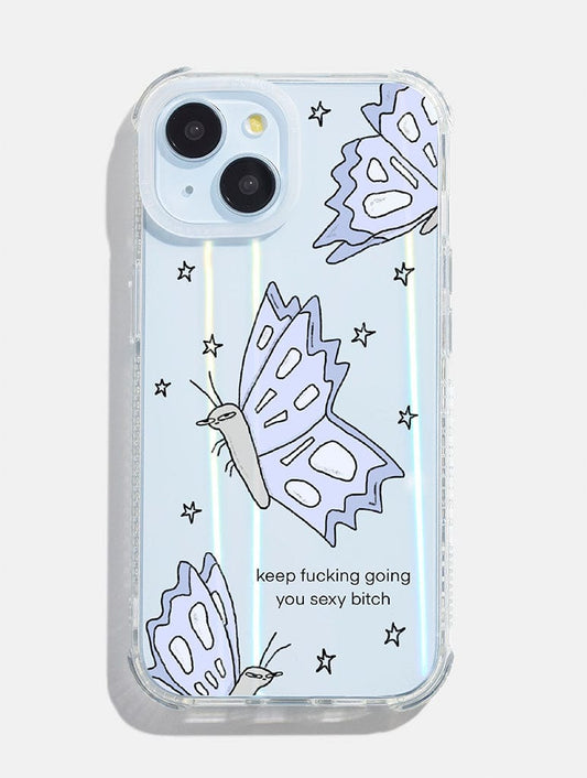 G Mosley x Skinnydip Sexy Butterfly Shock iPhone Case