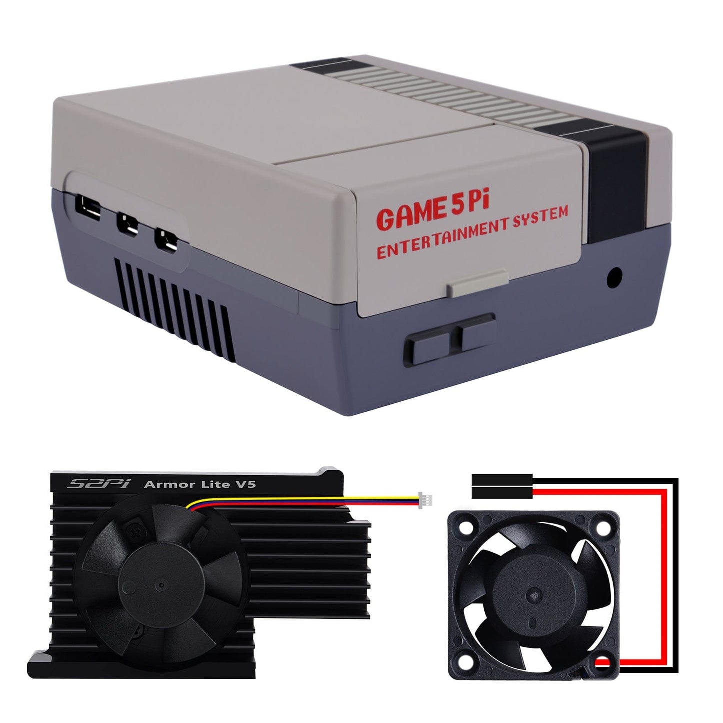 Game 5Pi Retro Gaming Case for Raspberry Pi 5