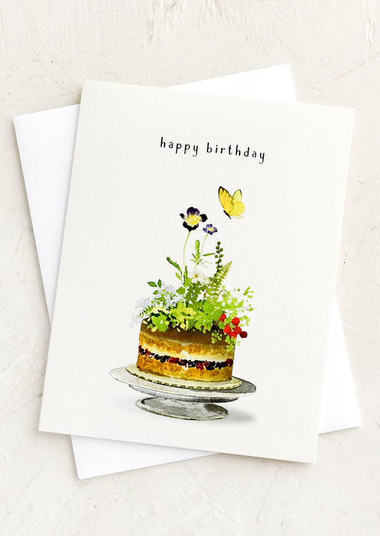 Garden Party Birthday Card