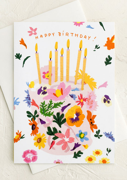 Garden Party Birthday Card