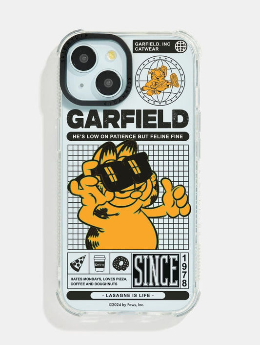 Garfield x Skinnydip Low On Patience Shock iPhone Case