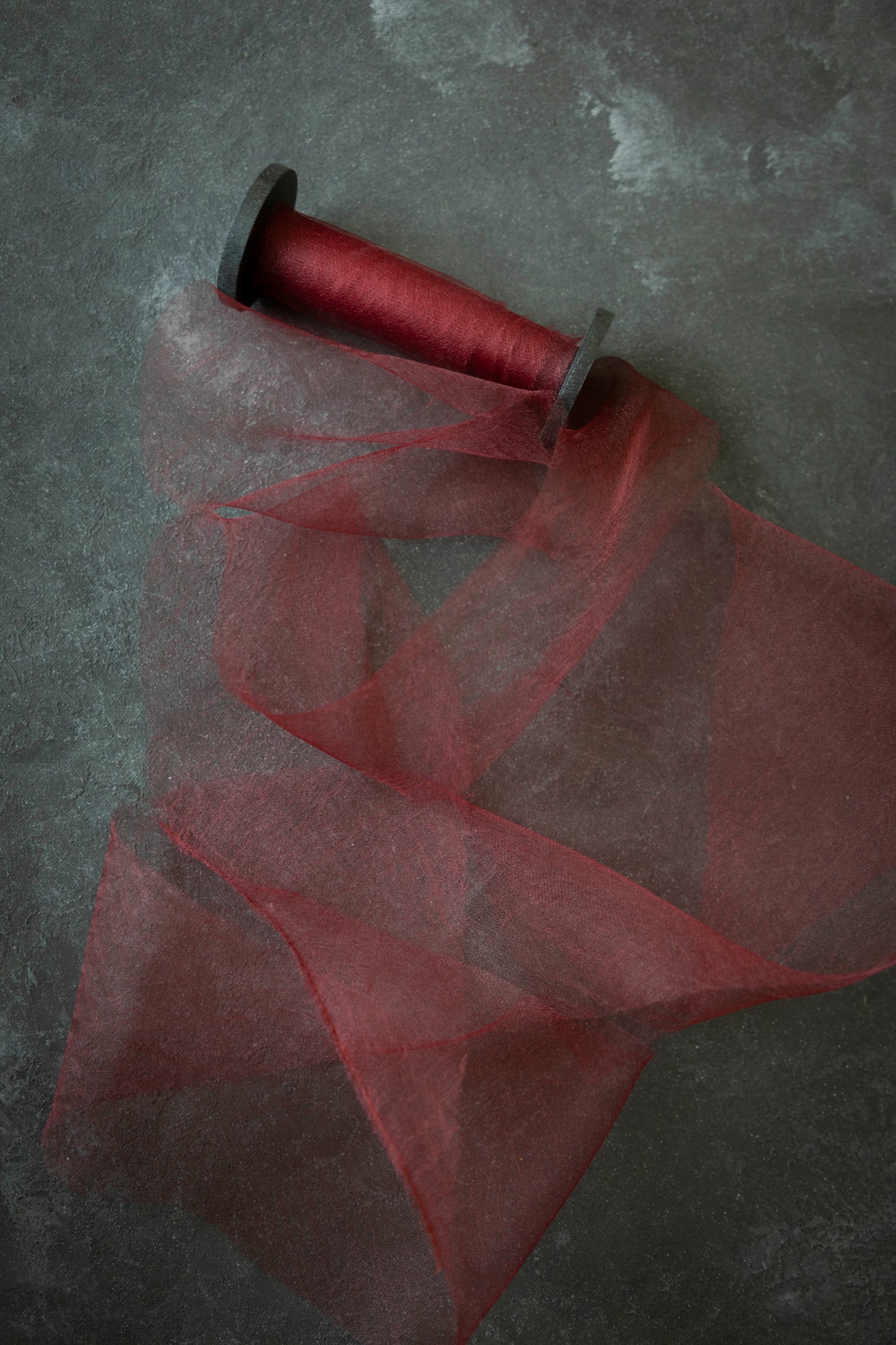 Garnet {Gossamer} Silk Ribbon