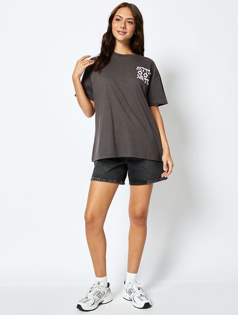 Getting Wasted T-Shirt in Charcoal