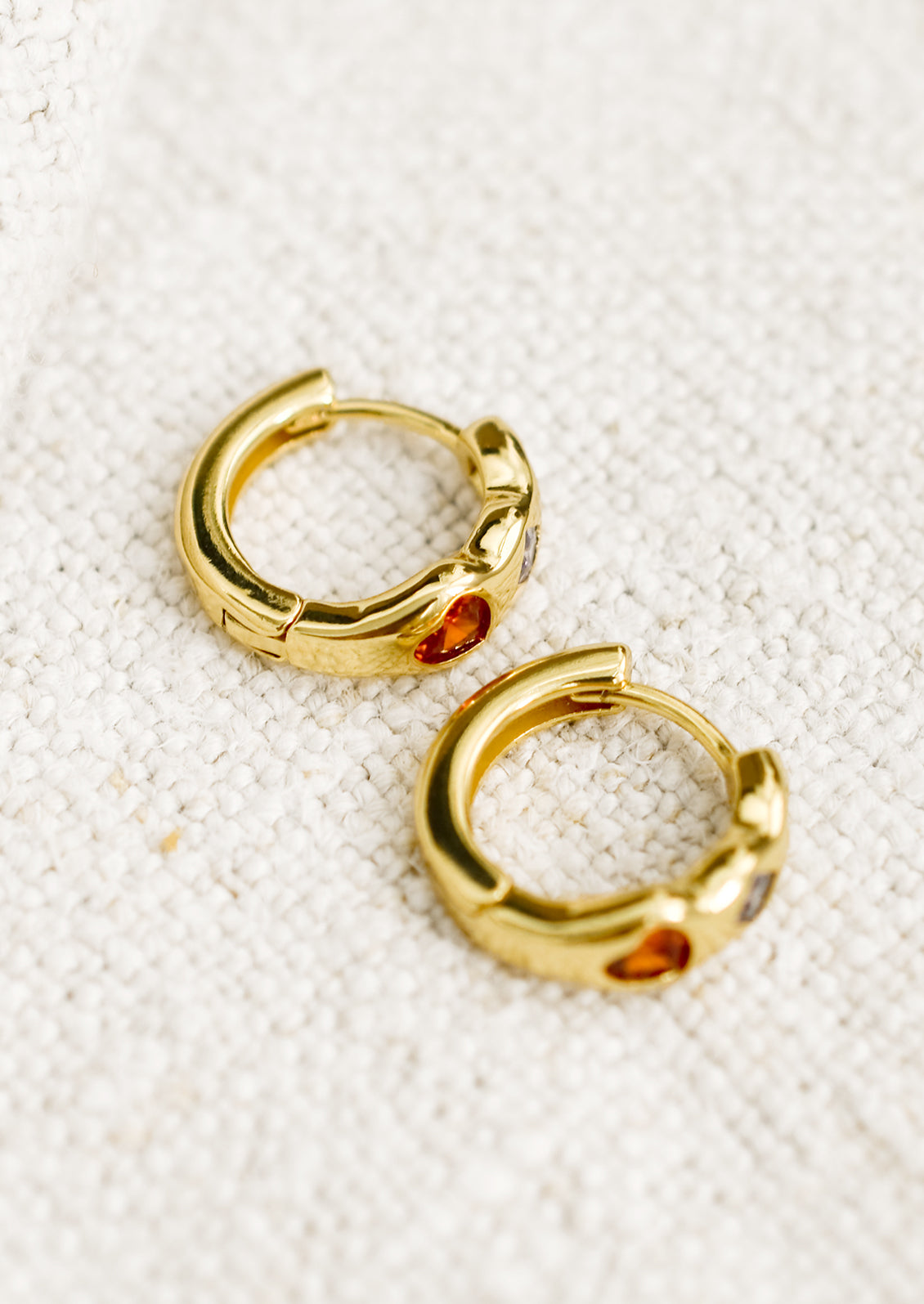 Gia Huggie Hoop Earrings
