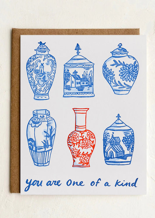 You Are One of A Kind Card