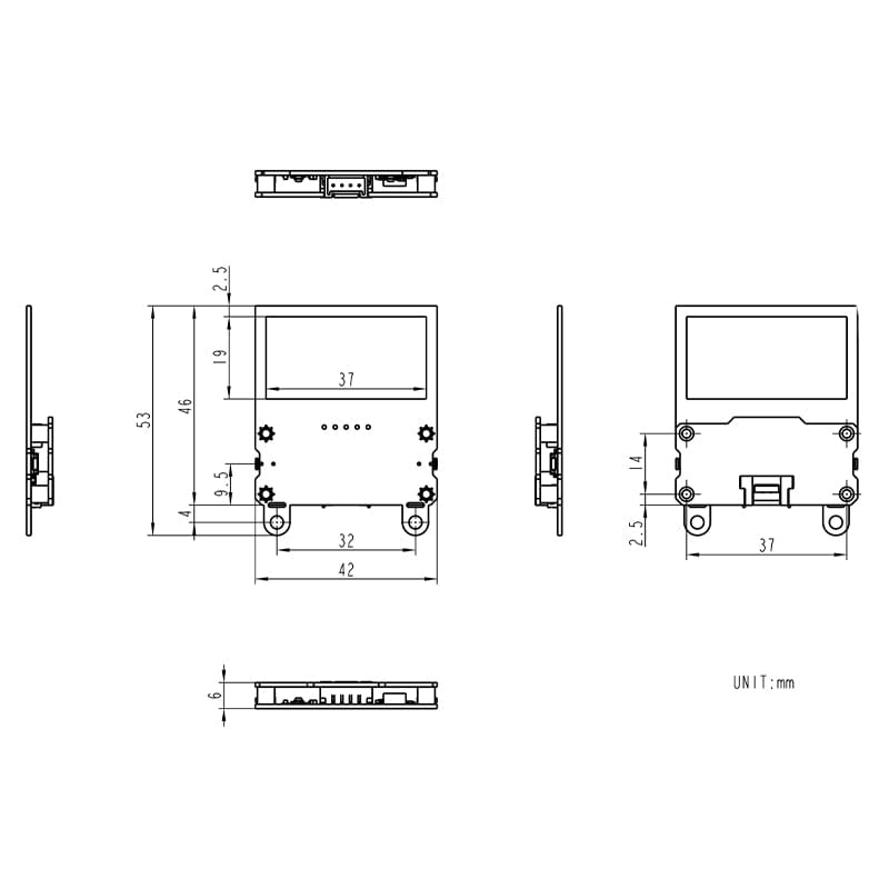 Glass 2 Unit with 1.51" Transparent OLED