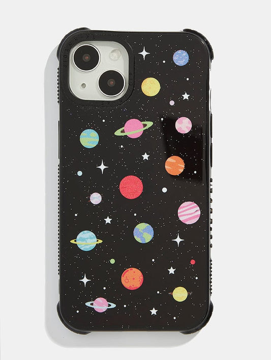 Glitter Planet Shock iPhone Case