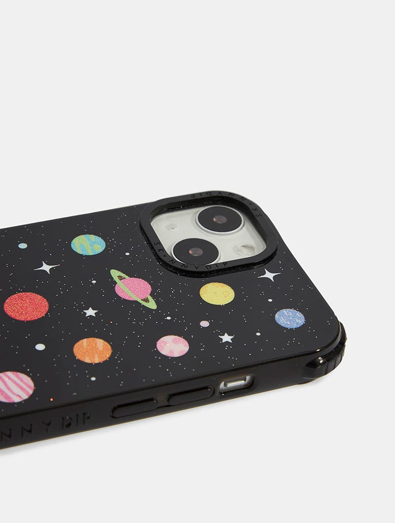 Glitter Planet Shock iPhone Case