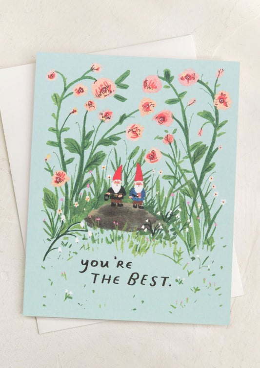 Gnomes You're The Best Card