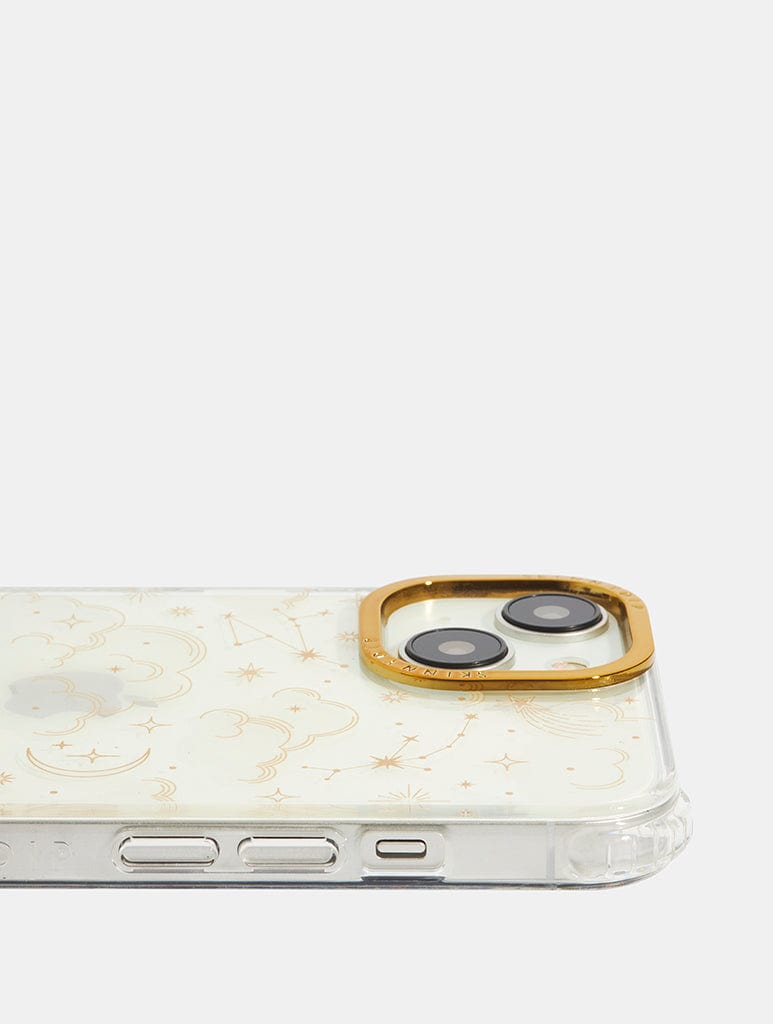 Gold Celestial Cloud Shock iPhone Case