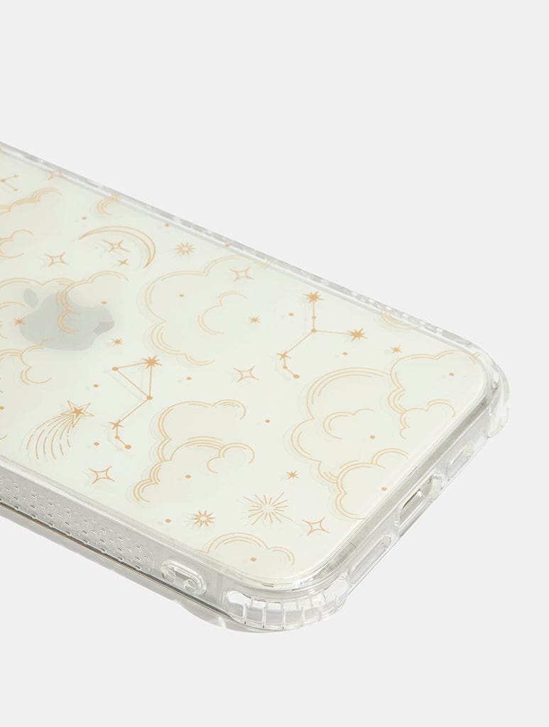 Gold Celestial Cloud Shock iPhone Case