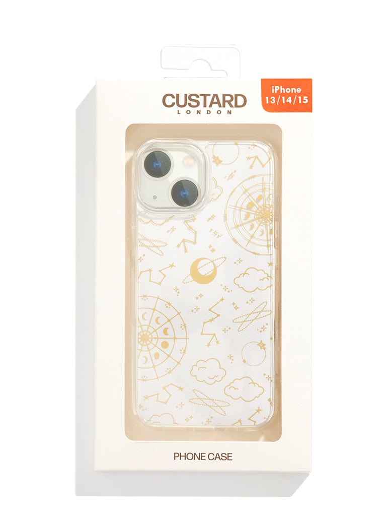 Gold Celestial iPhone Case