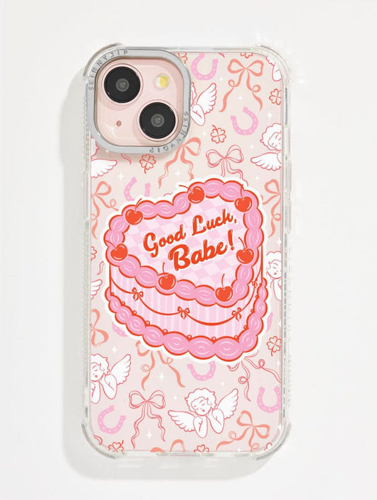 Good Luck Babe Shock iPhone Case