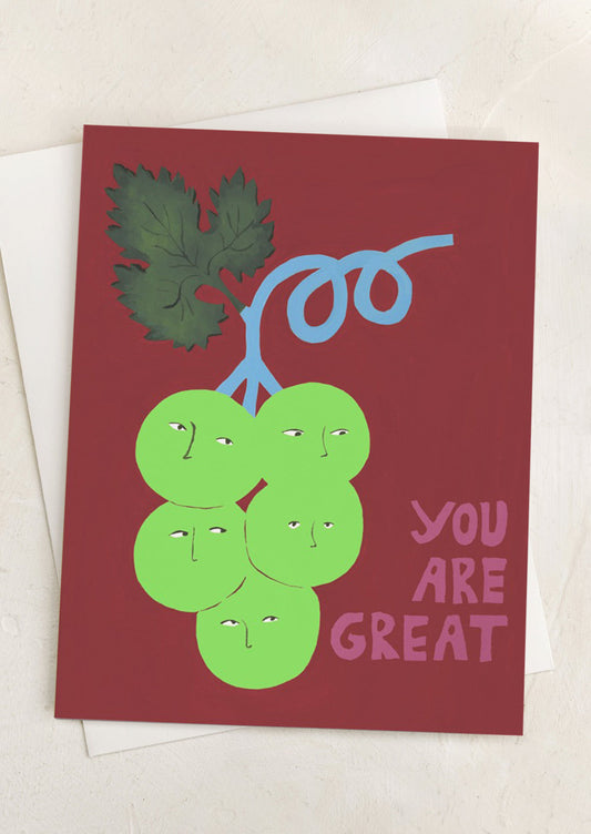 Great Grapes Card