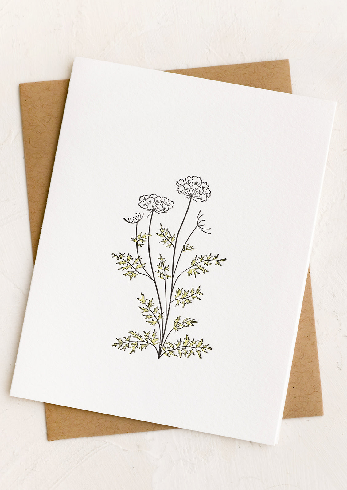 Forest Flora Blank Card