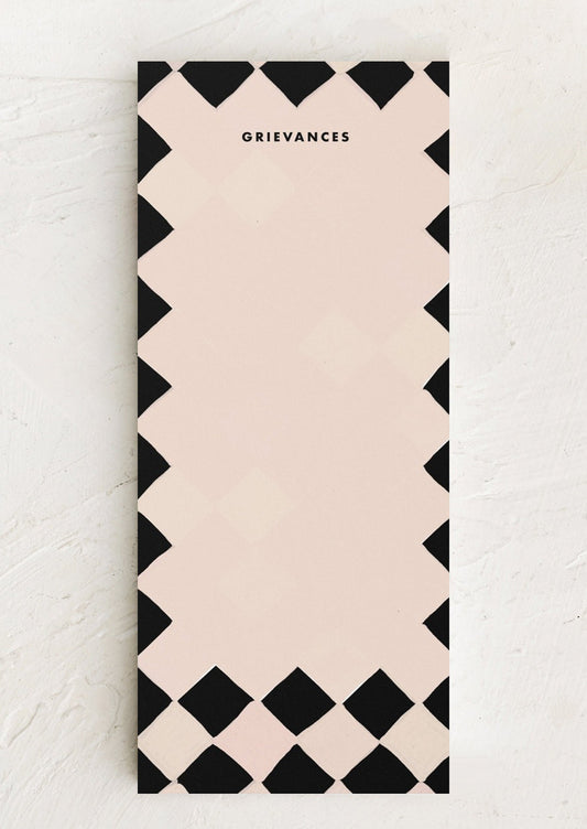 Grievances Notepad
