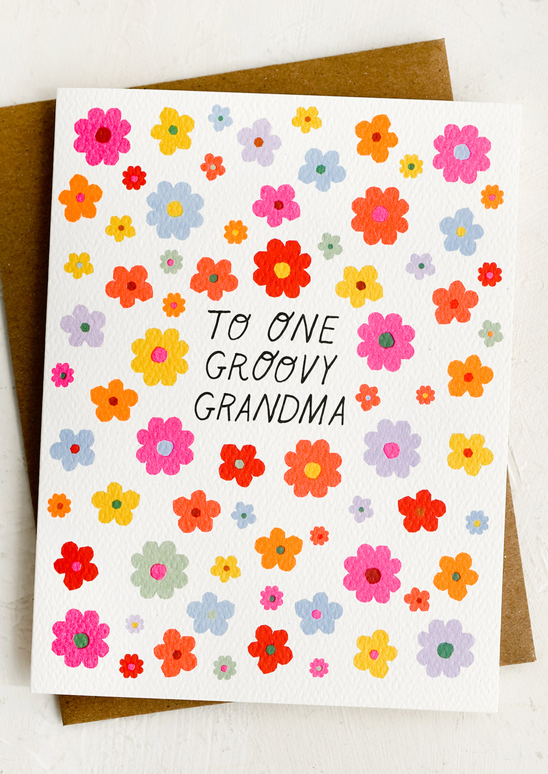 One Groovy Grandma Card