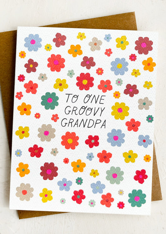 One Groovy Grandpa Card