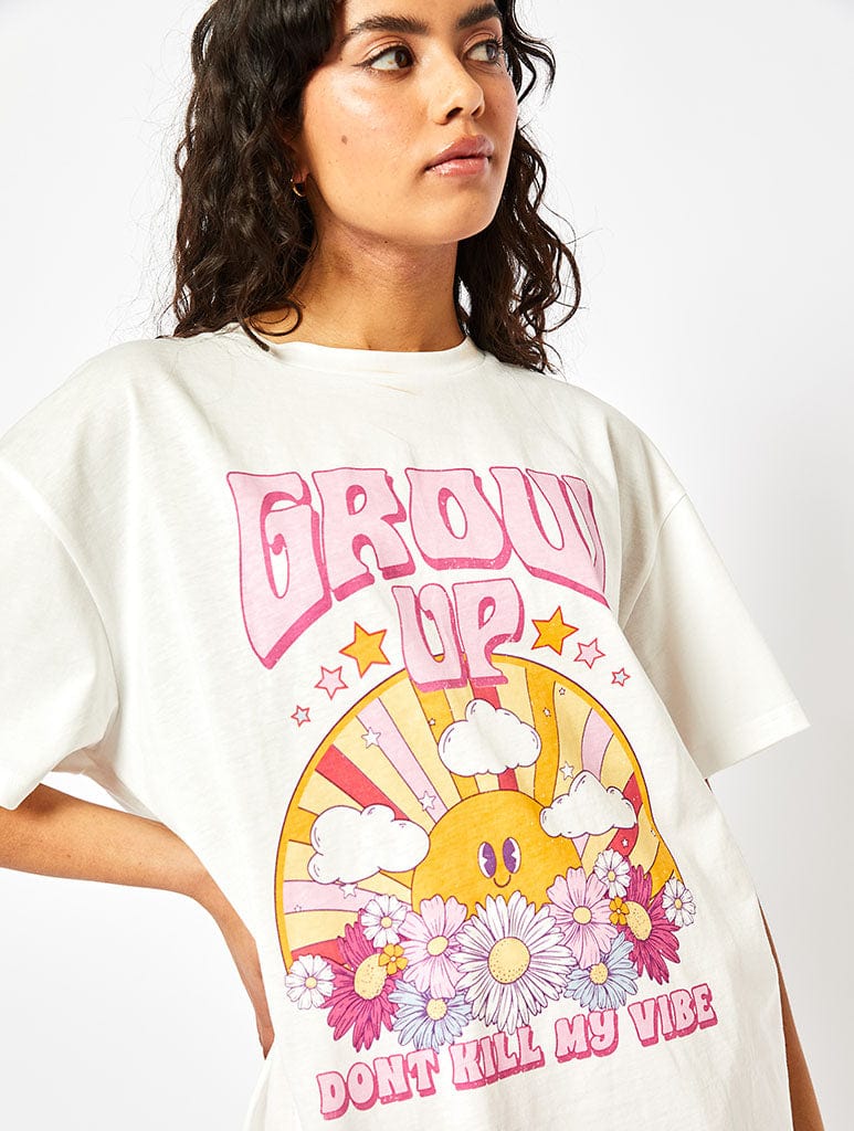 Grow Up Oversized T-Shirt