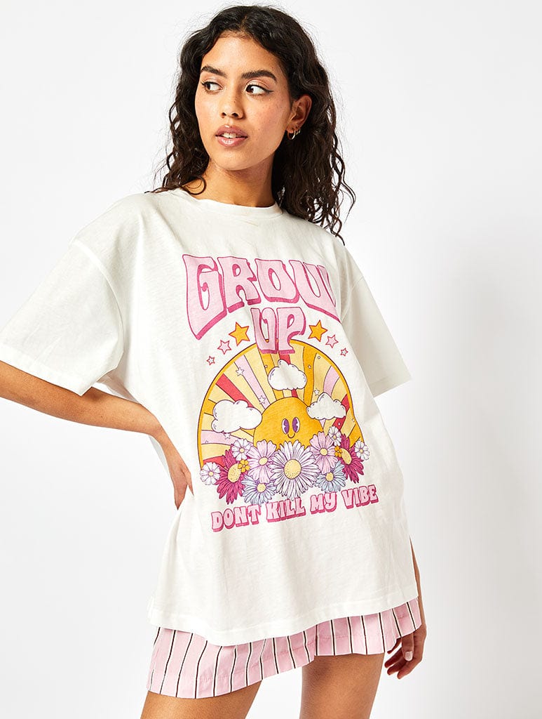 Grow Up Oversized T-Shirt