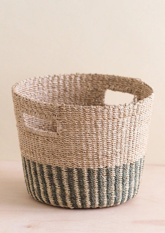 Half Stripe Storage Basket