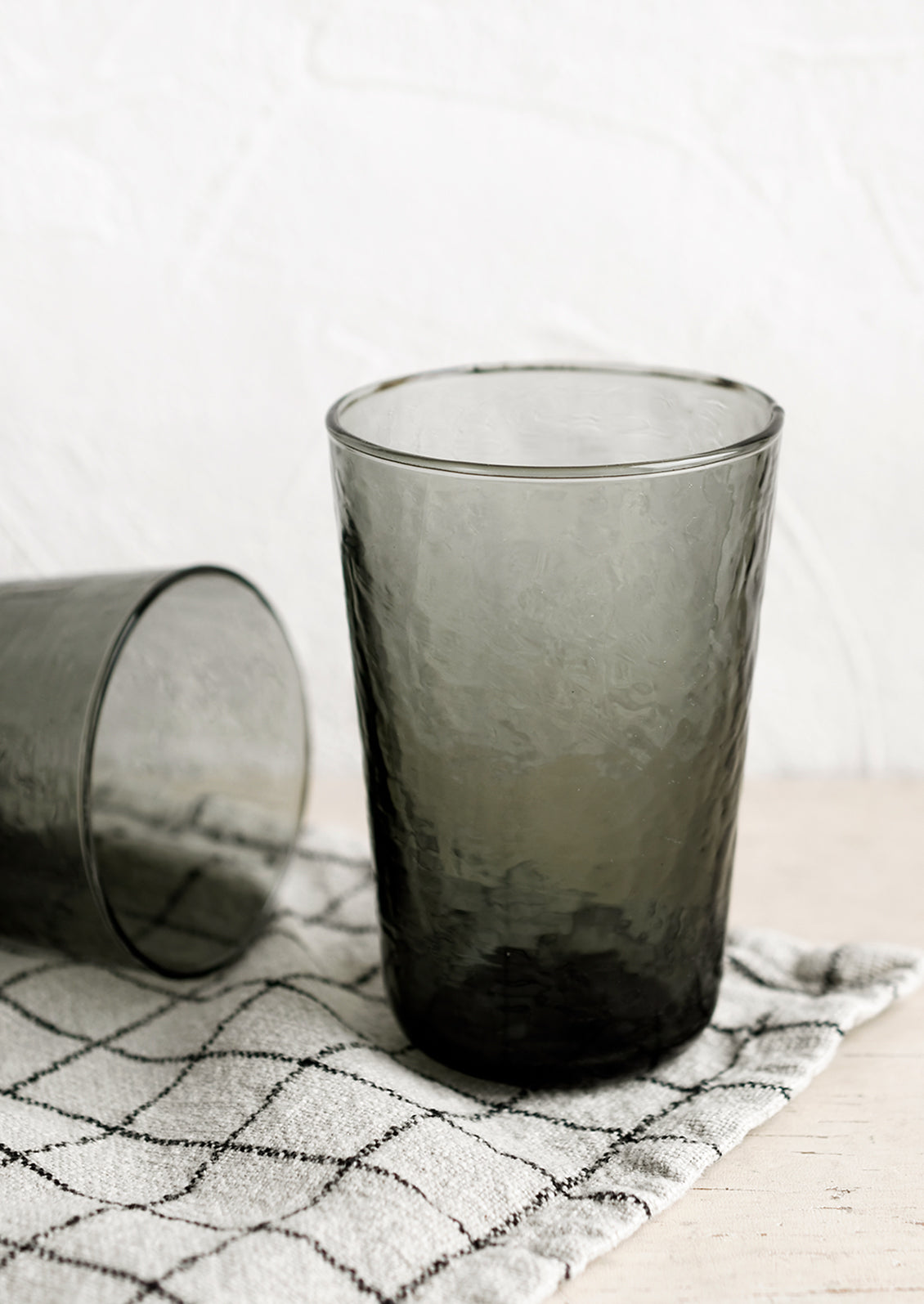 Hammered Glass Tumbler
