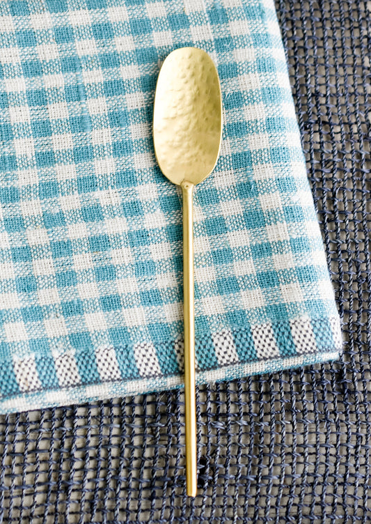 Hammered Gold Spoon