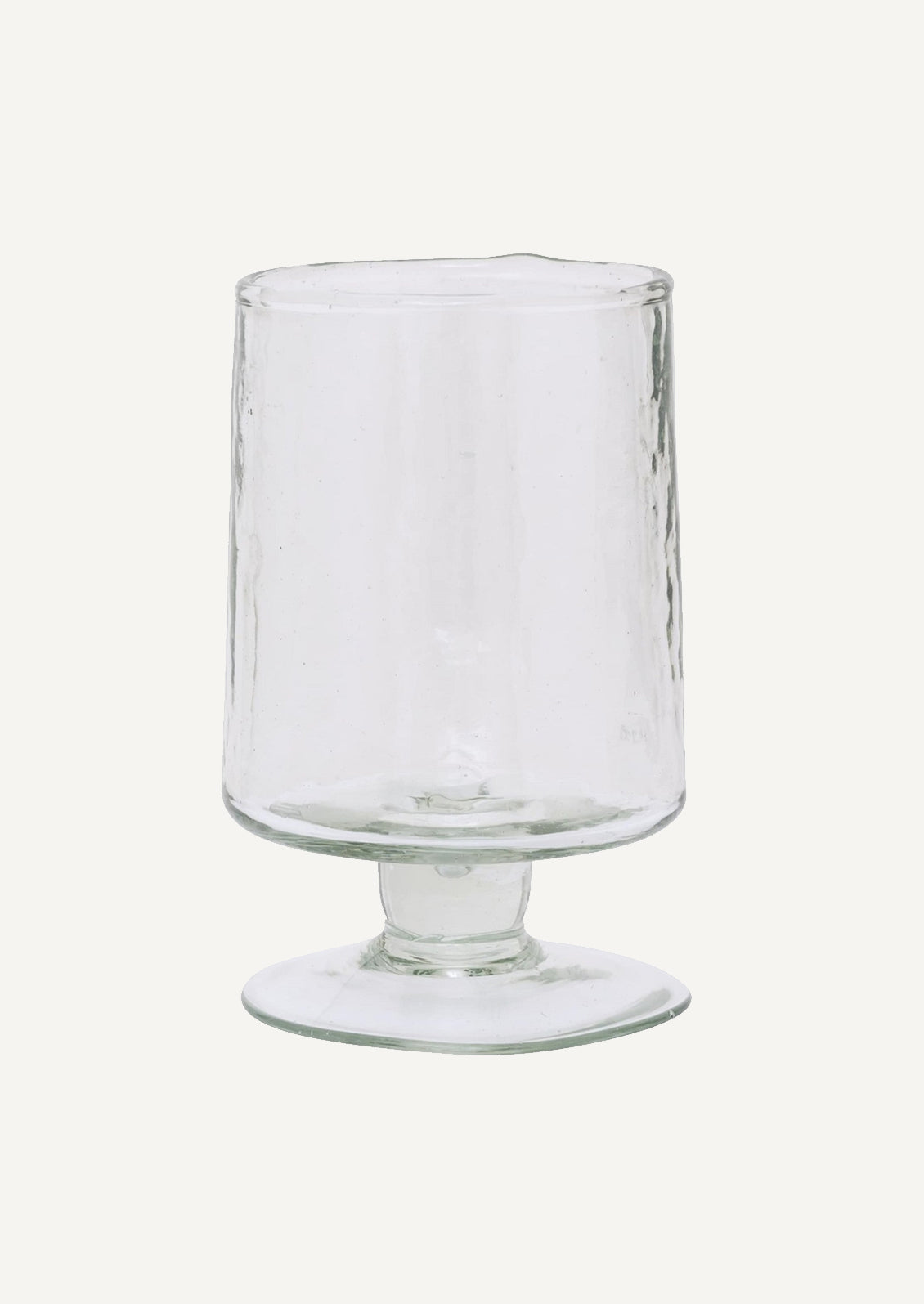 Stemmed Hammered Glassware