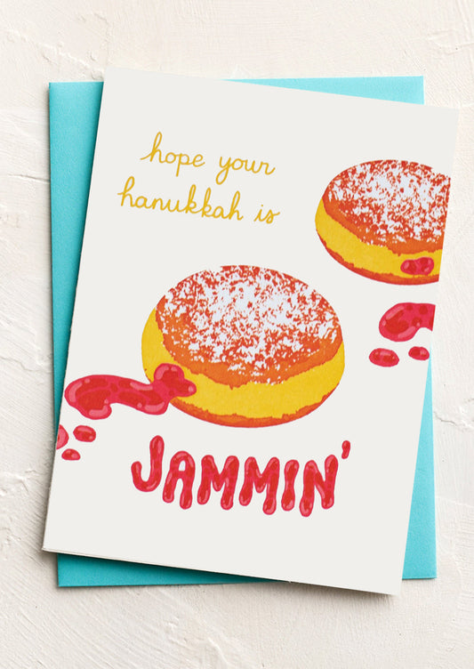 Hope Your Hanukkah Is Jammin' Card