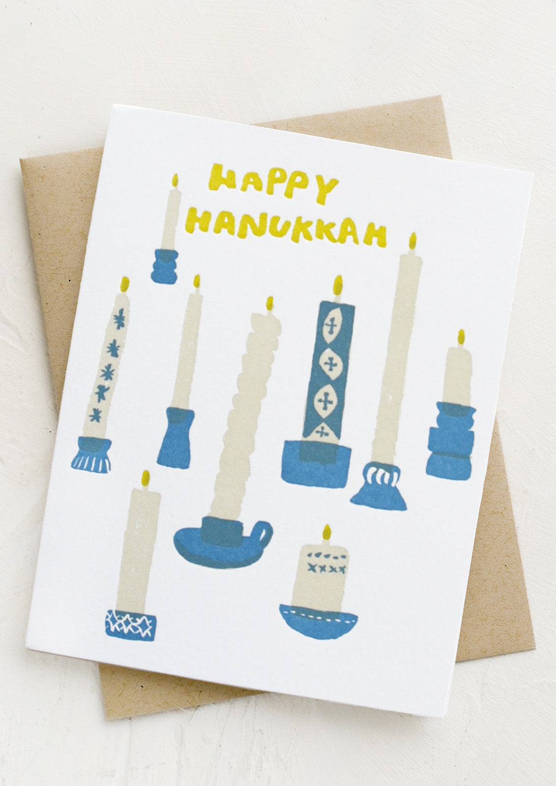 Hanukkah Candles Card