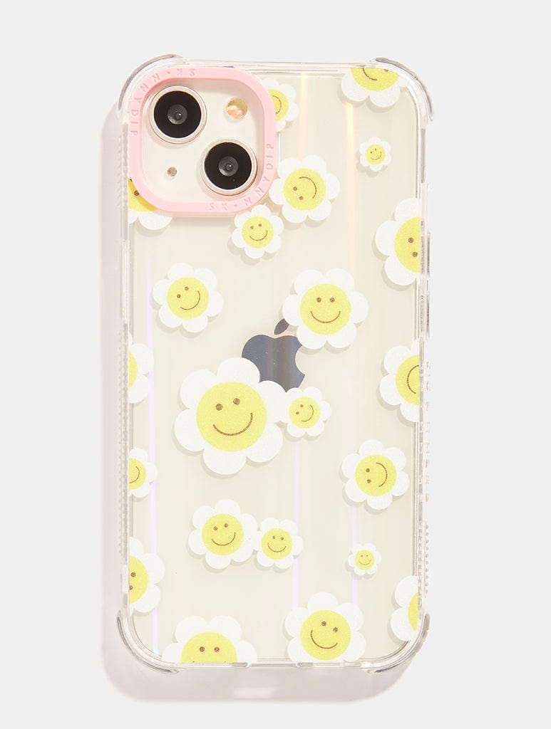 Happy Flower Face Shock iPhone Case