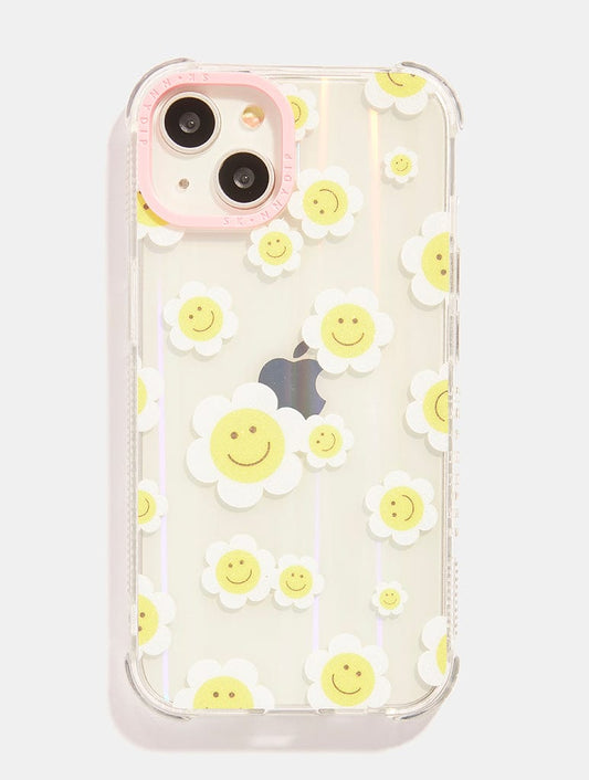 Happy Flower Face Shock iPhone Case