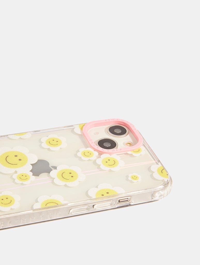 Happy Flower Face Shock iPhone Case