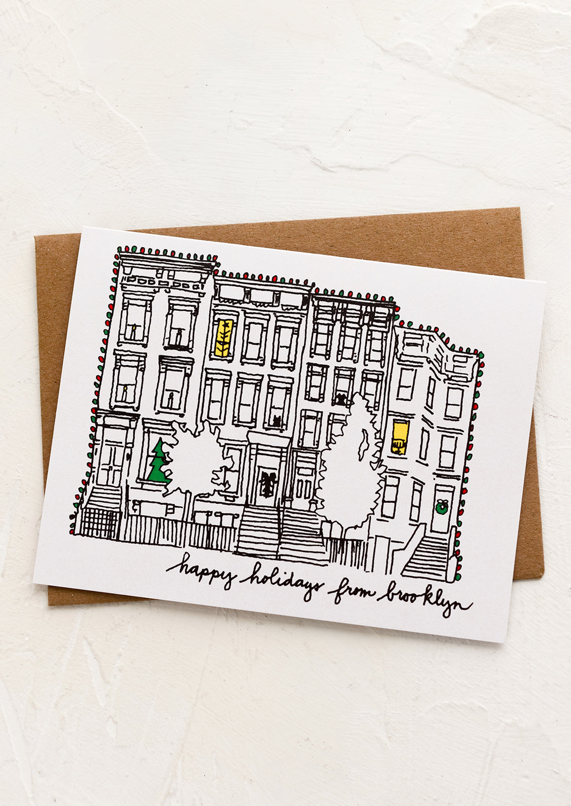 Happy Holidays From Brooklyn Card