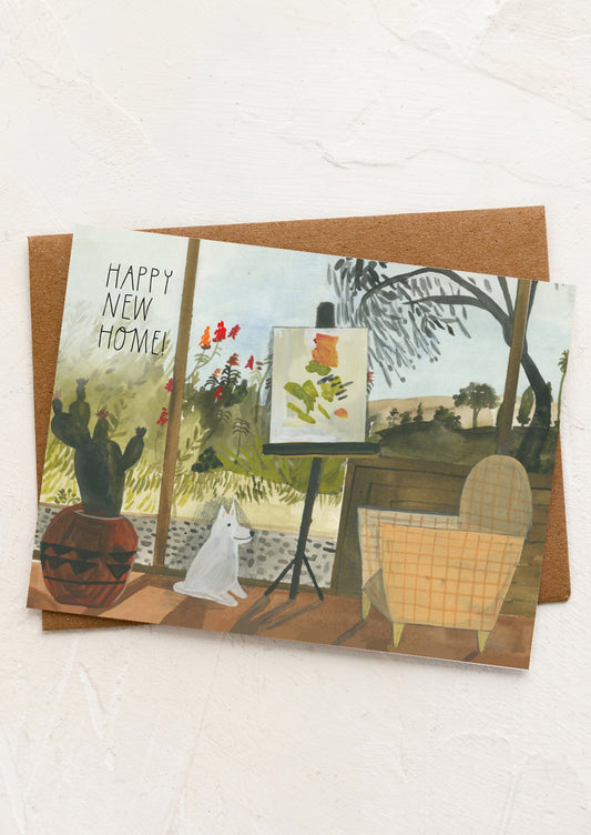 Scenic Happy New Home Card