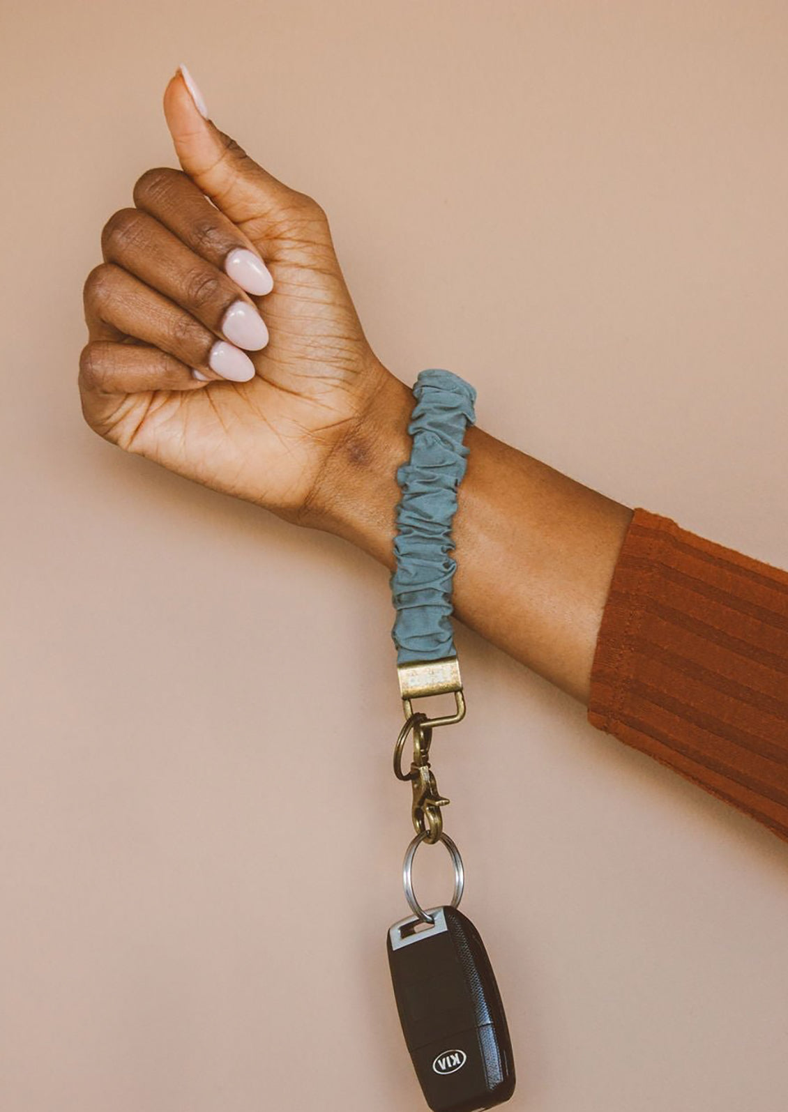 Scrunchie Wristlet Keychain
