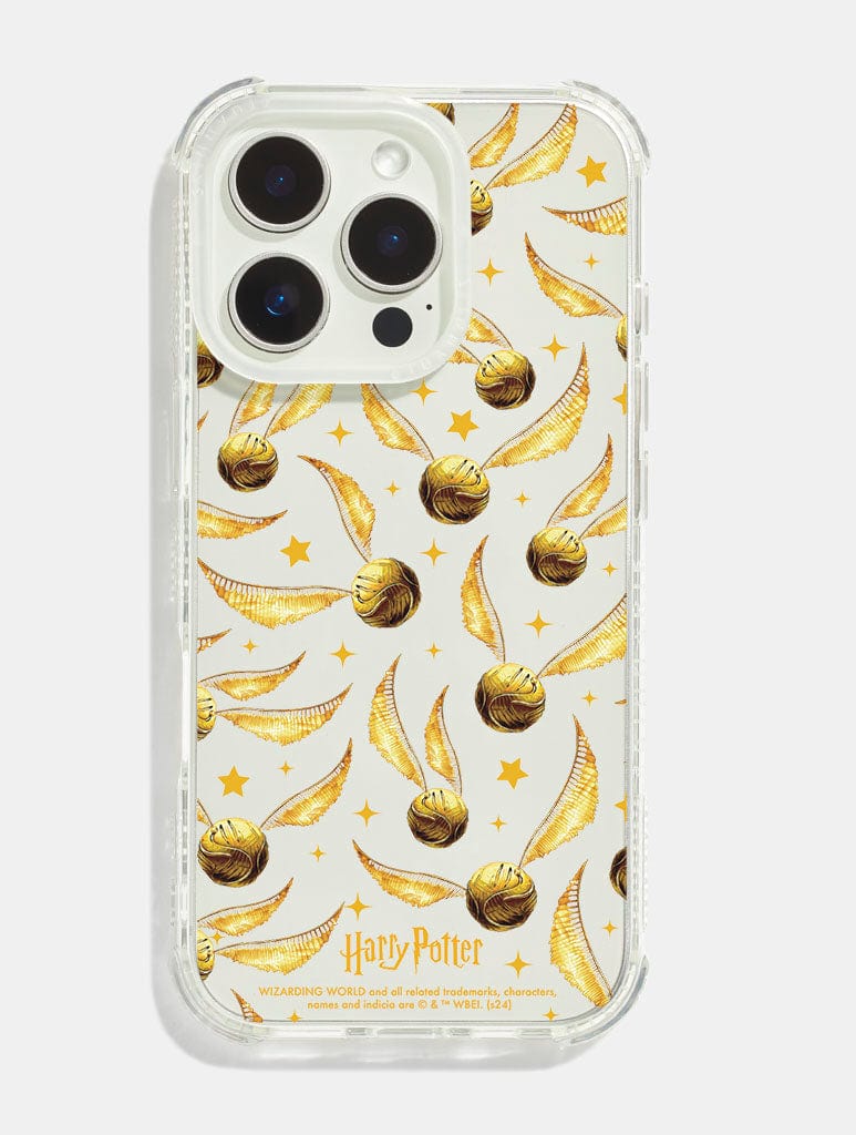 Harry Potter x Skinnydip Golden Snitch Shock iPhone Case