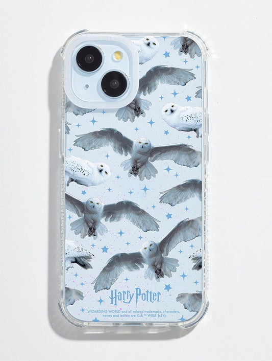 Harry Potter x Skinnydip Hedwig Glitter Shock iPhone Case