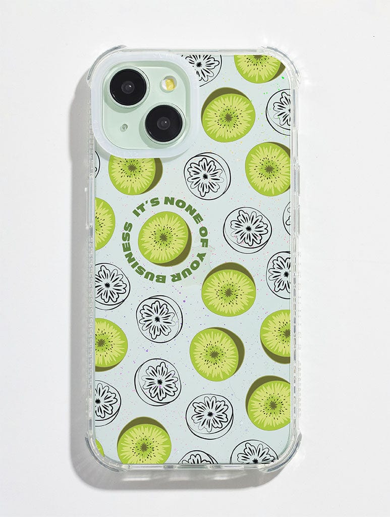 Harry's Kiwi Glitter Shock iPhone Case