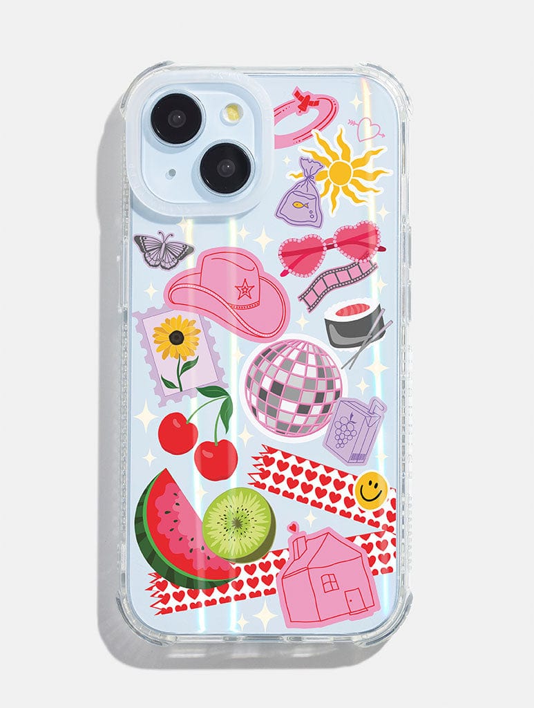 PTO Subtle Holo Shock iPhone Case with Clear Camera Hole