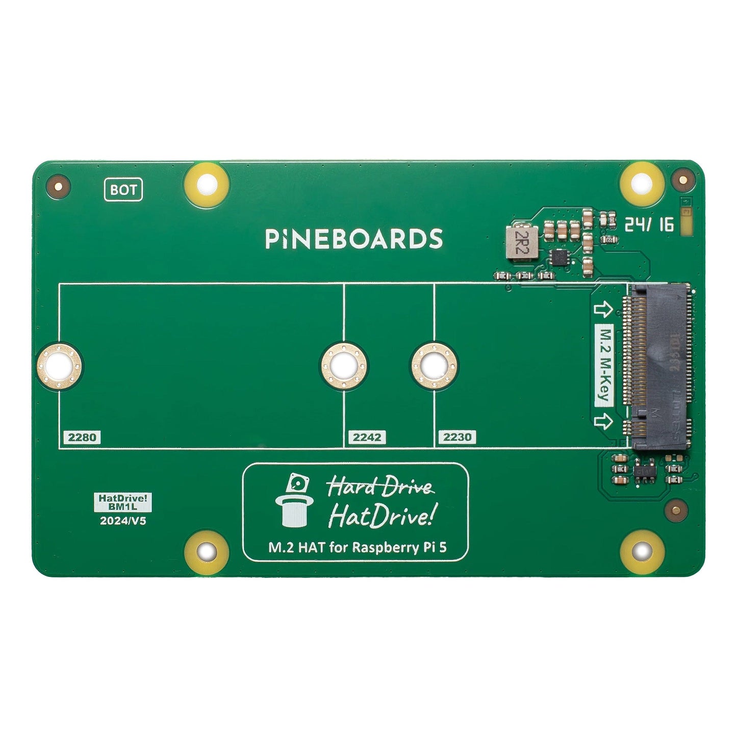 HatDrive! Bottom for Raspberry Pi 5
