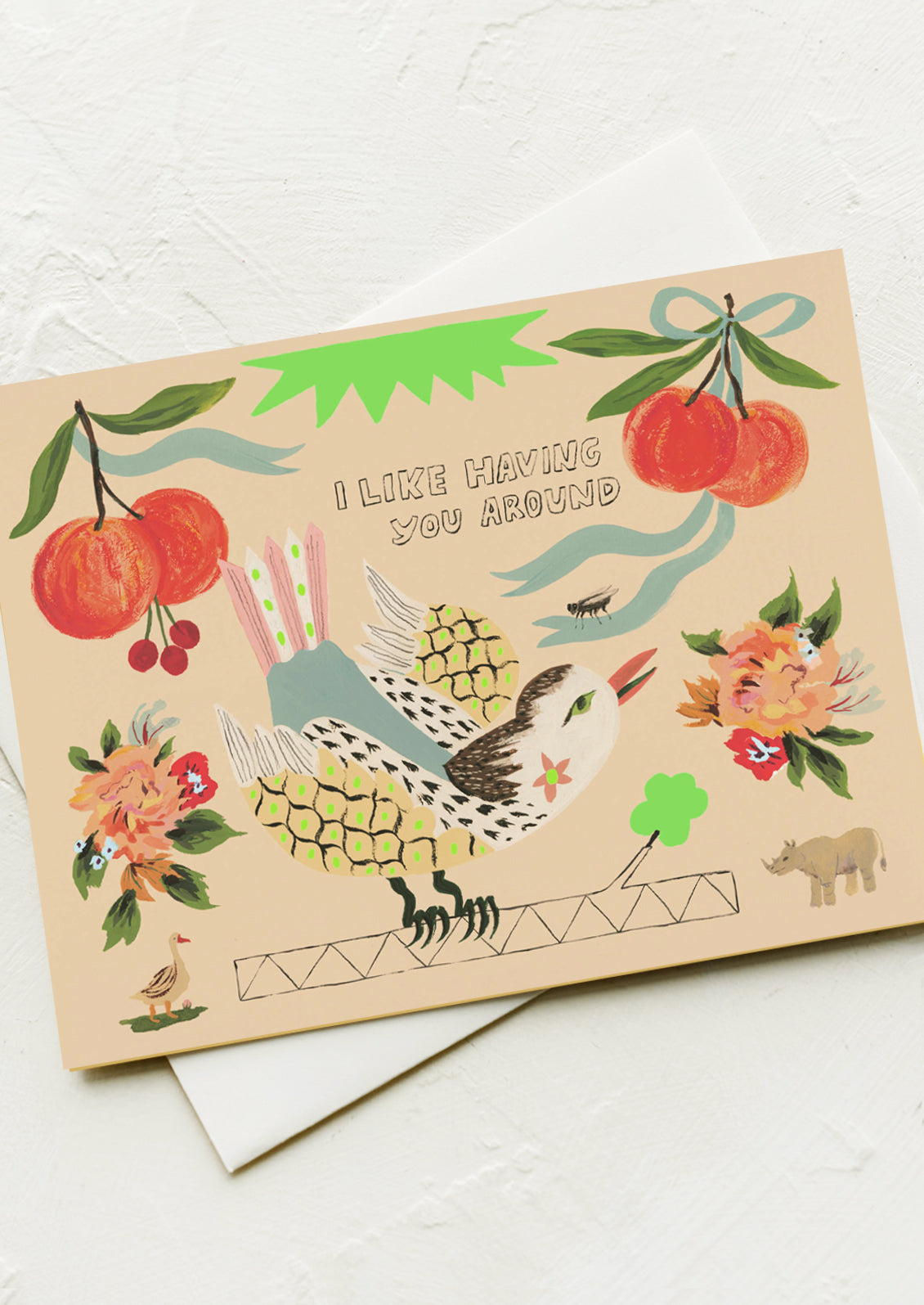 I Like Having You Around Card