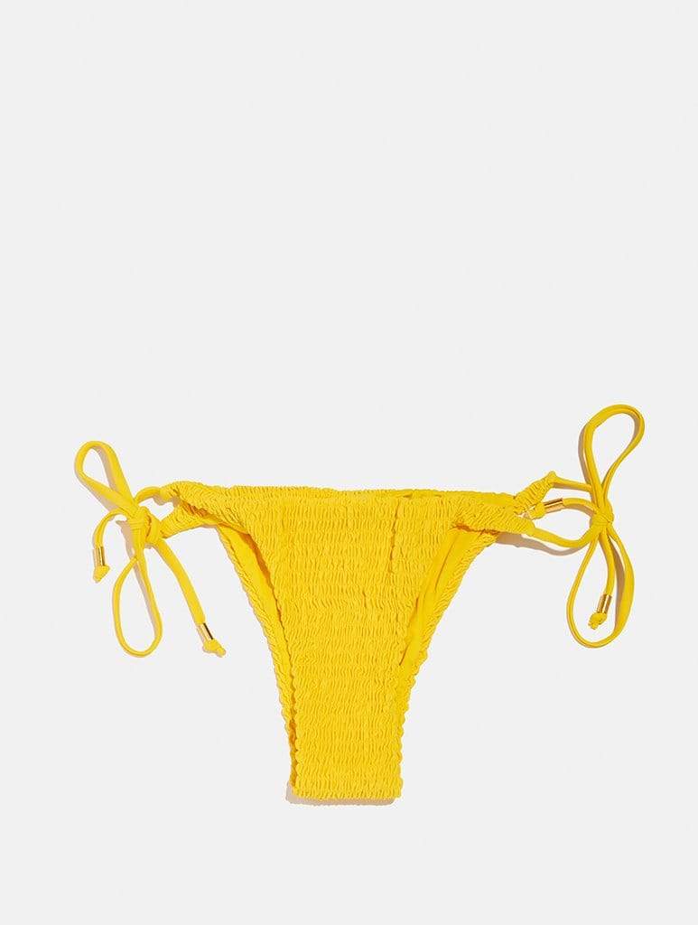 Hawaii Yellow Smock Bikini Bottoms